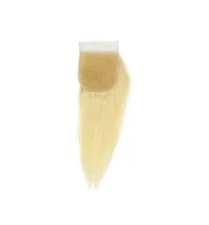 Blonde Indian Straight Closure