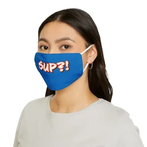 Blue Sup?! Snug-Fit Fabric Face Mask