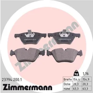 BMW Brake Pads Front E90 E91 E92 E93 34116771868