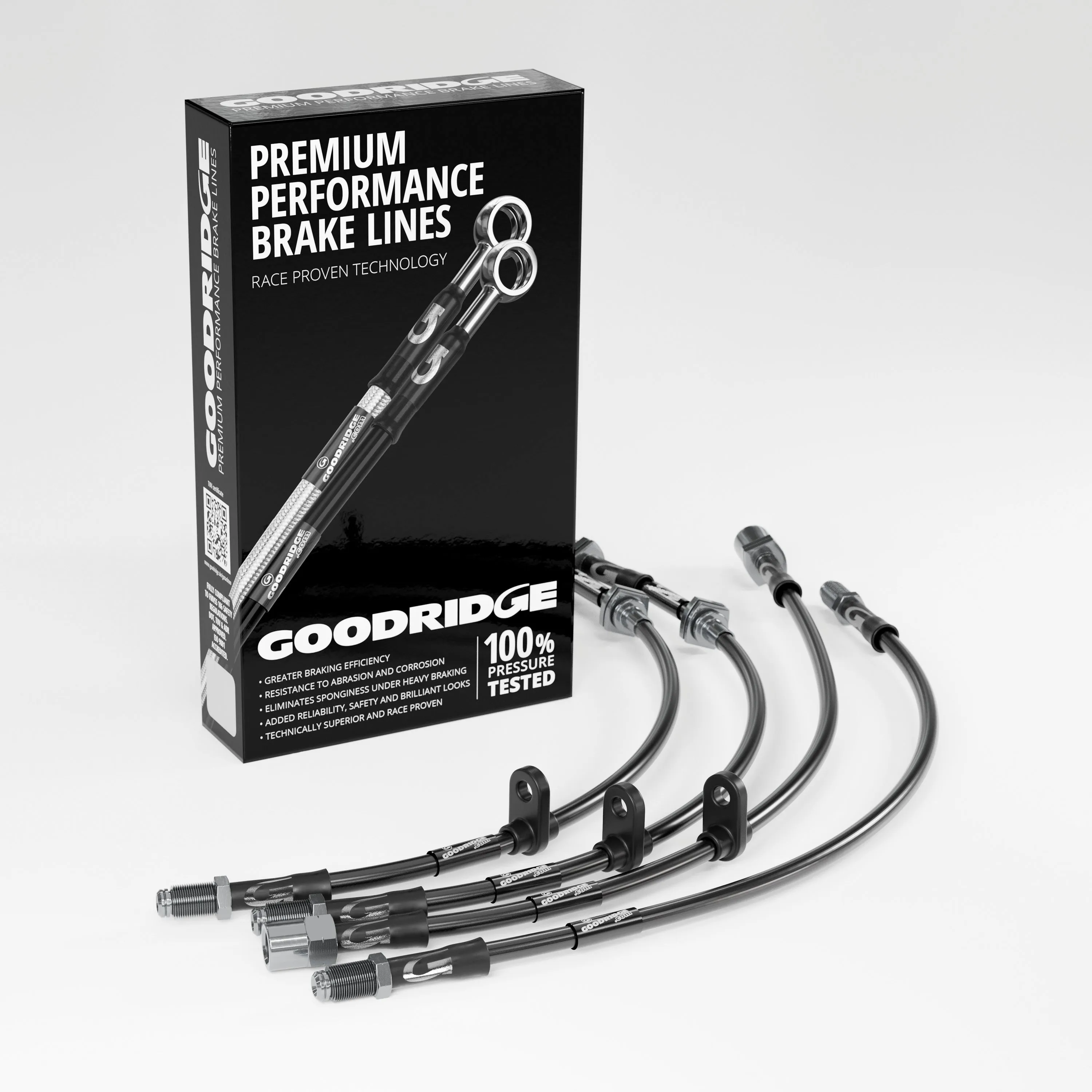 BRAKE HOSE KIT FOR MINI F57 COOPER S CONVERTIBLE 2.0 11/2014>