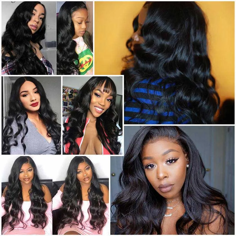 Brazilian Body Wave Bundles With 5×5 Closure  MYLOCKME