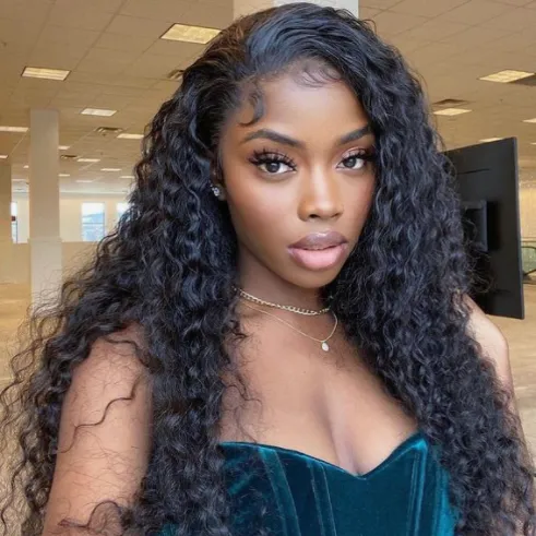 Brazilian Water Wave 4 Bundles With 4×4 Lace Closure 10A Grade 100% Human Remy Hair MYLOCKME