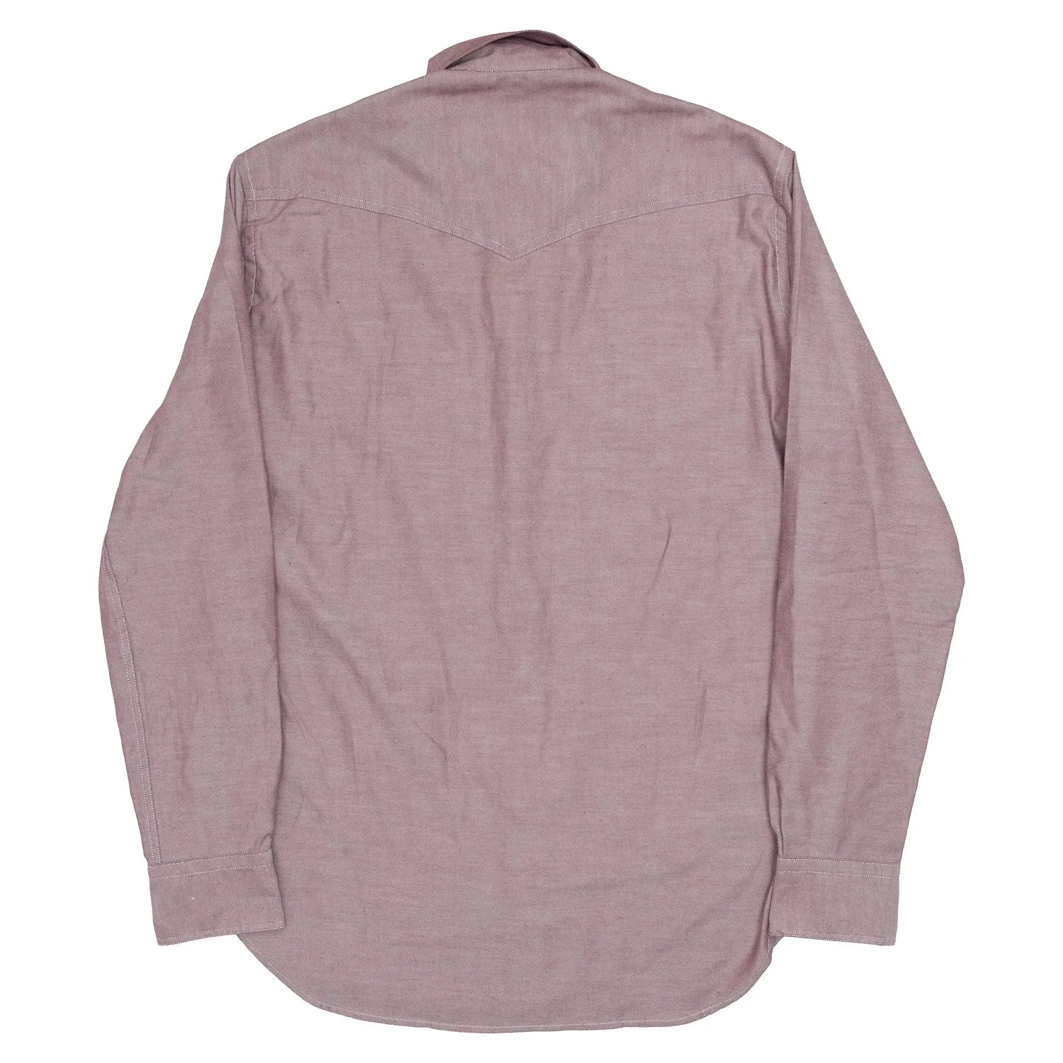 Brushed Twill Western in Brick