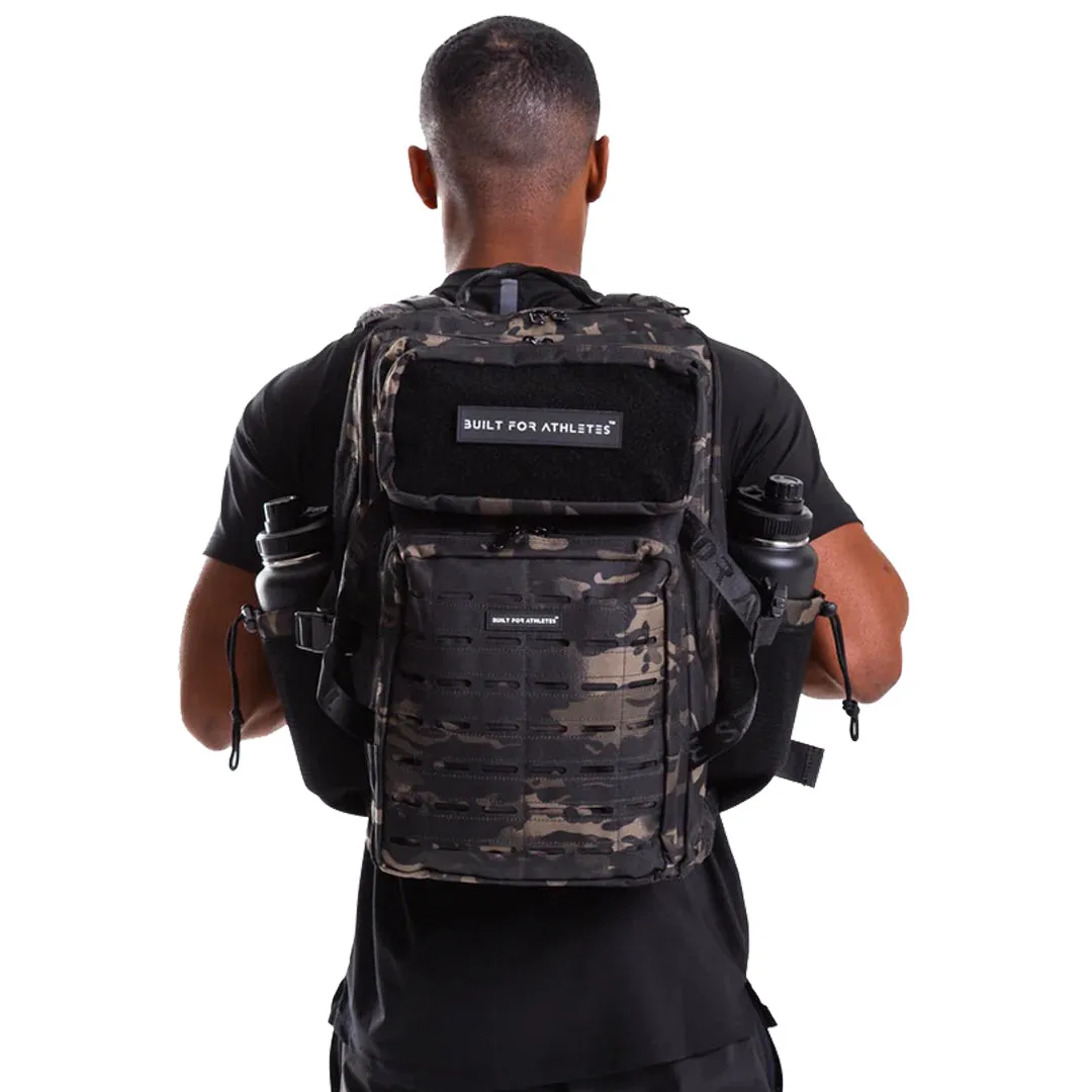 Built for Athletes - Hero 2.0 Backpack - 45L - Black Camo