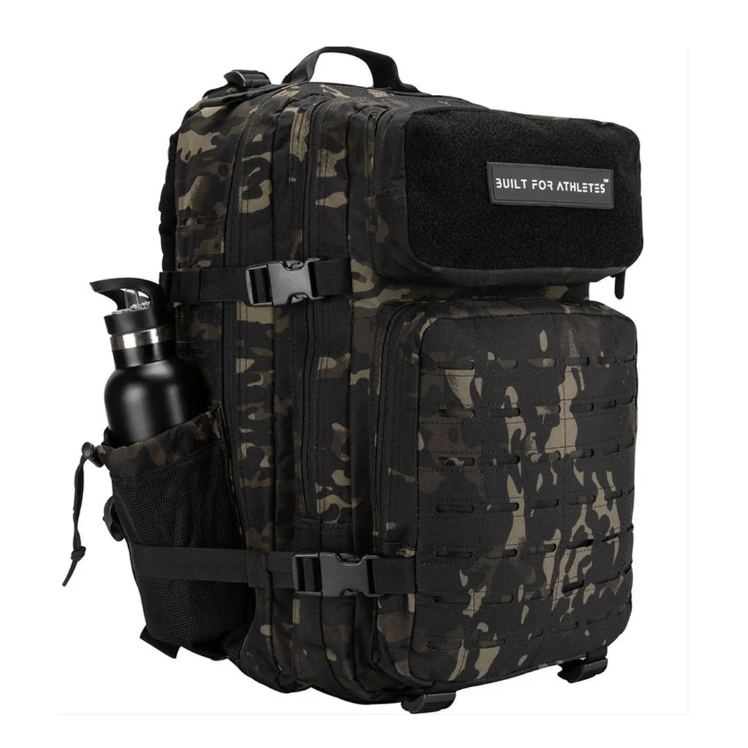 Built for Athletes - Hero 2.0 Backpack - 45L - Black Camo