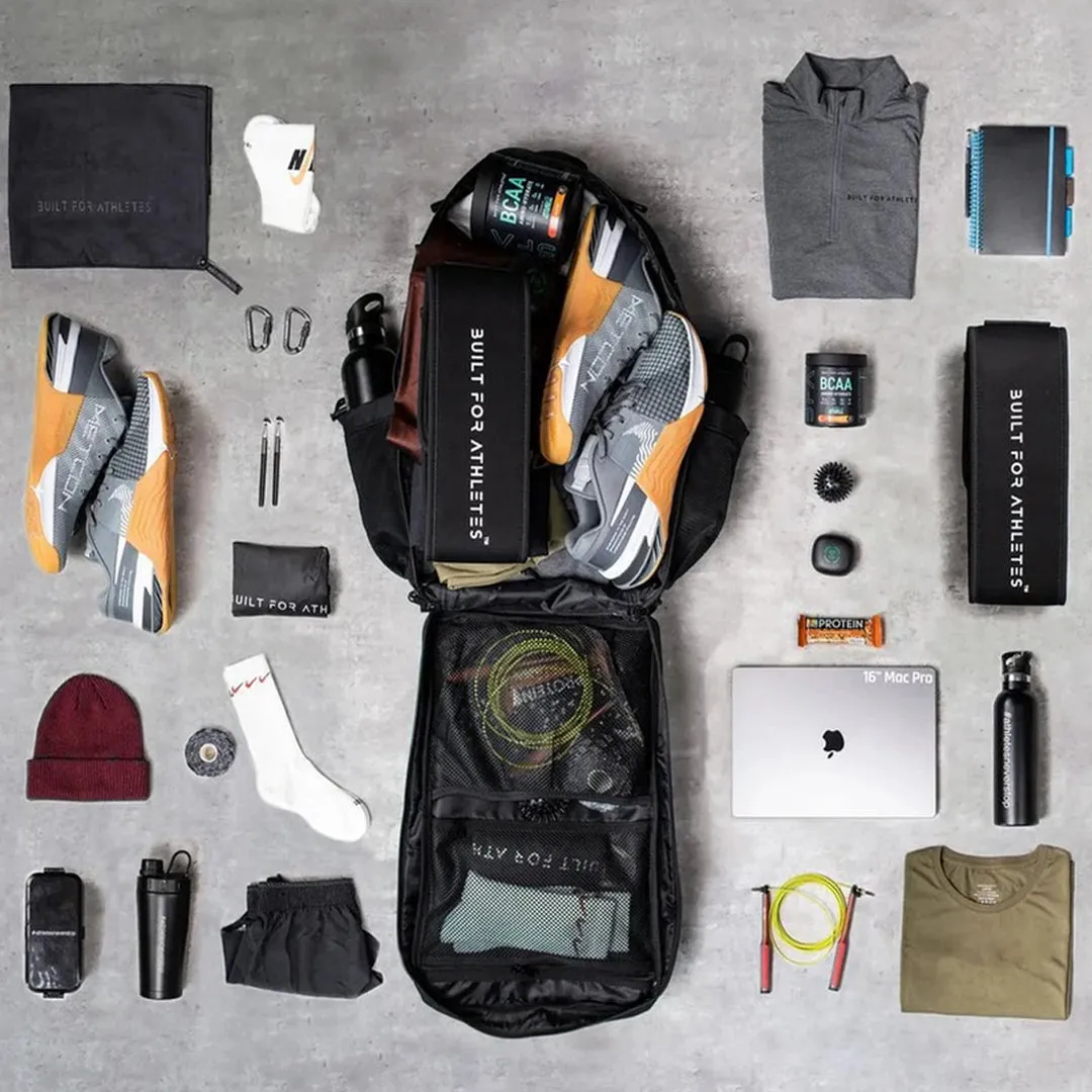 Built for Athletes - Hero 2.0 Backpack - 45L - Black Camo
