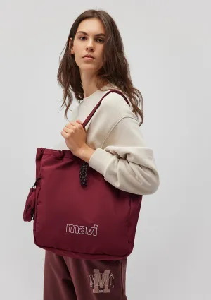 Burgundy Shoulder Bag