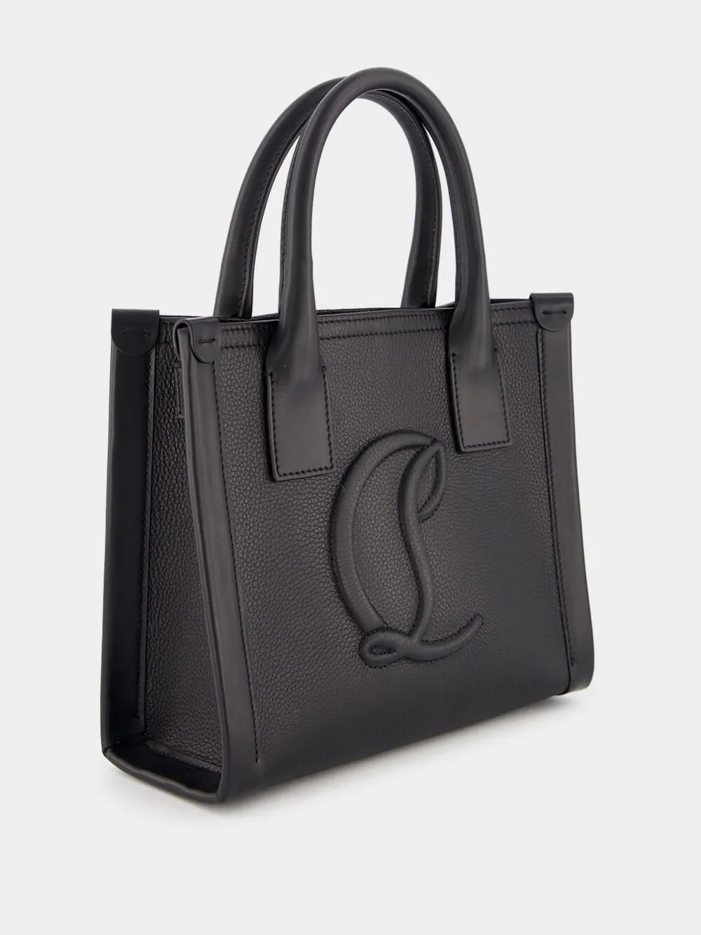 By My Side Black Mini Leather Bag