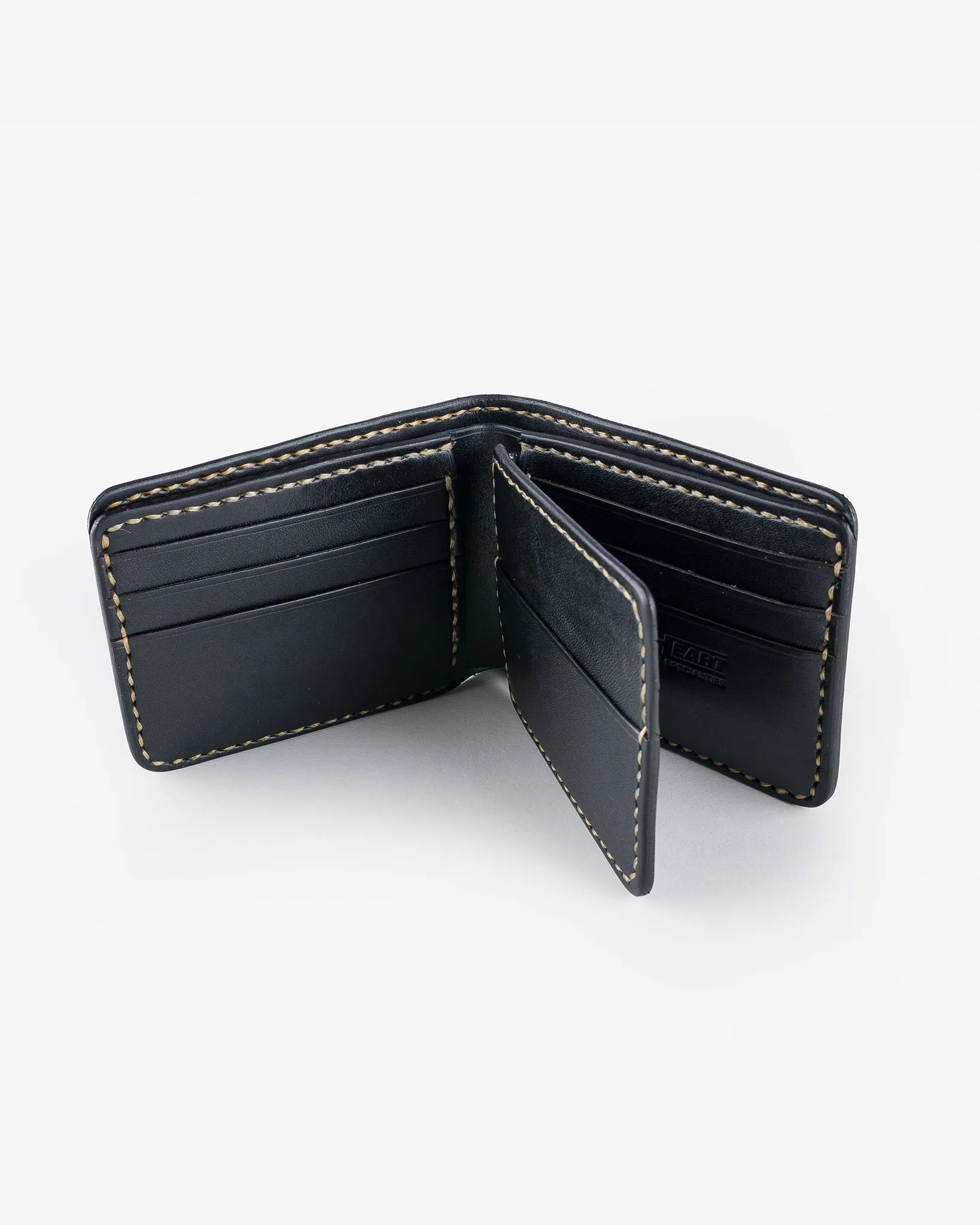 Calf Folding Wallet - Black