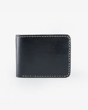 Calf Folding Wallet - Black