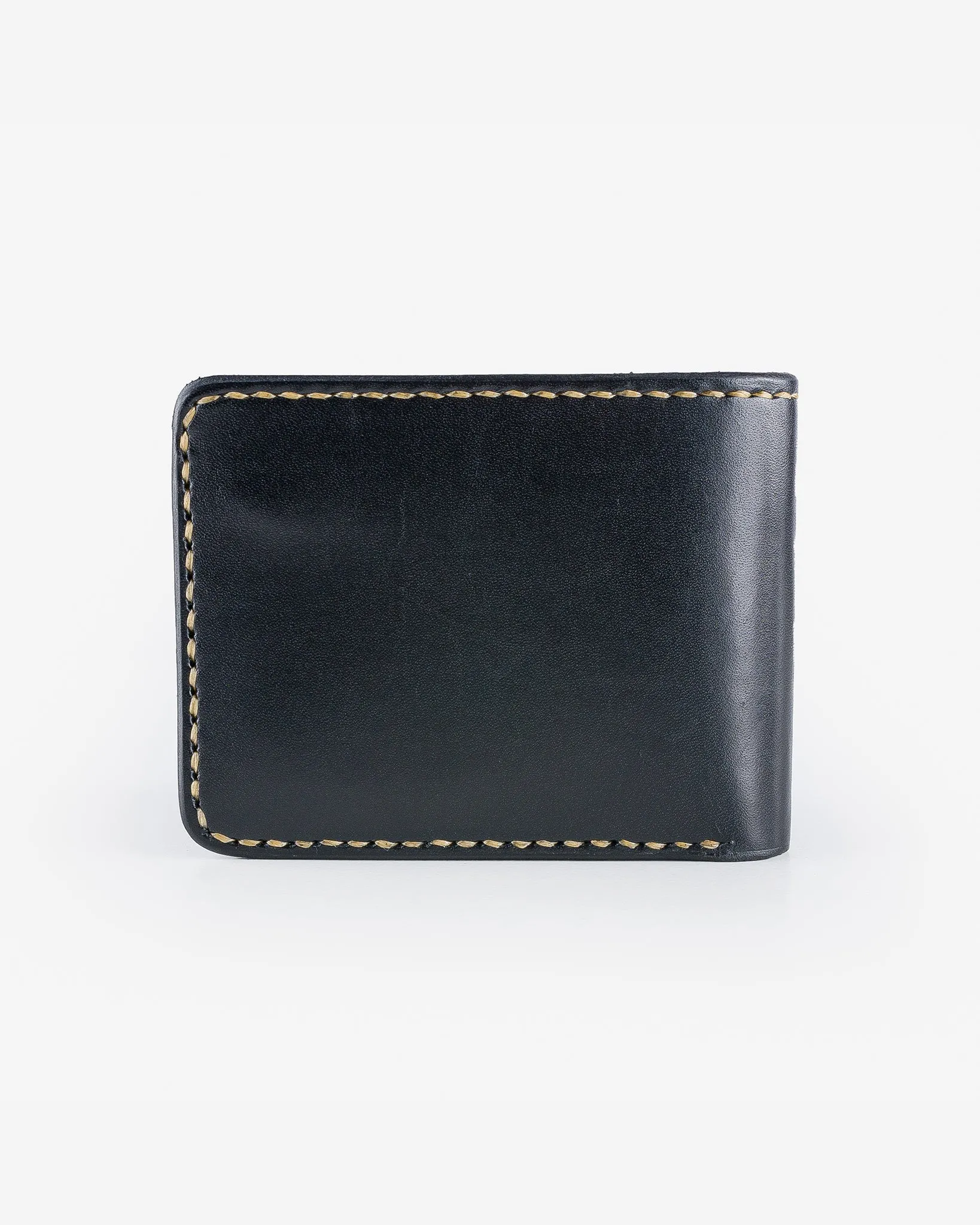 Calf Folding Wallet - Black