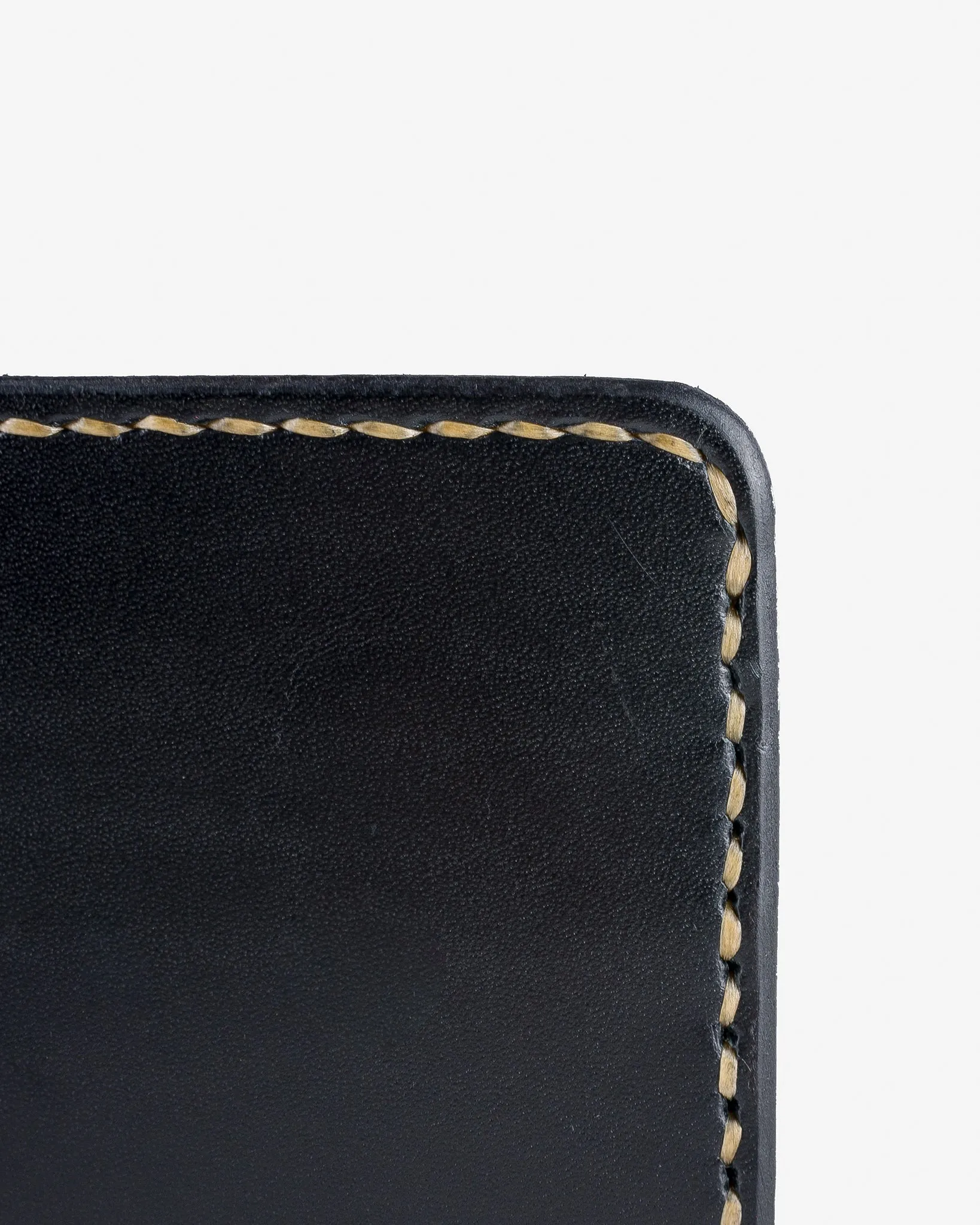 Calf Folding Wallet - Black