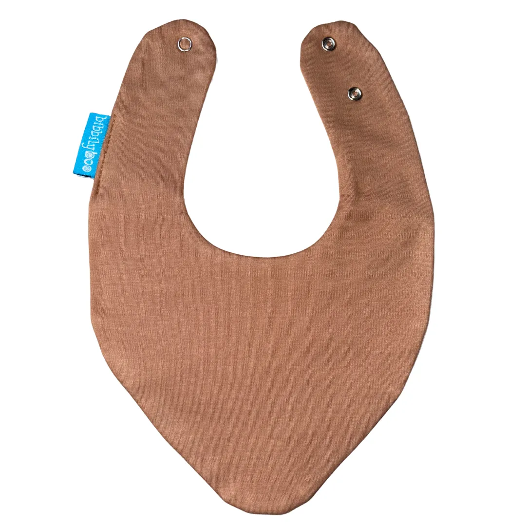 Camel Brown Waterproof Dribble Bib