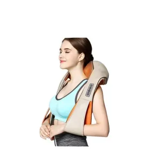 Car Home Dual Back Neck Shoulder Massager