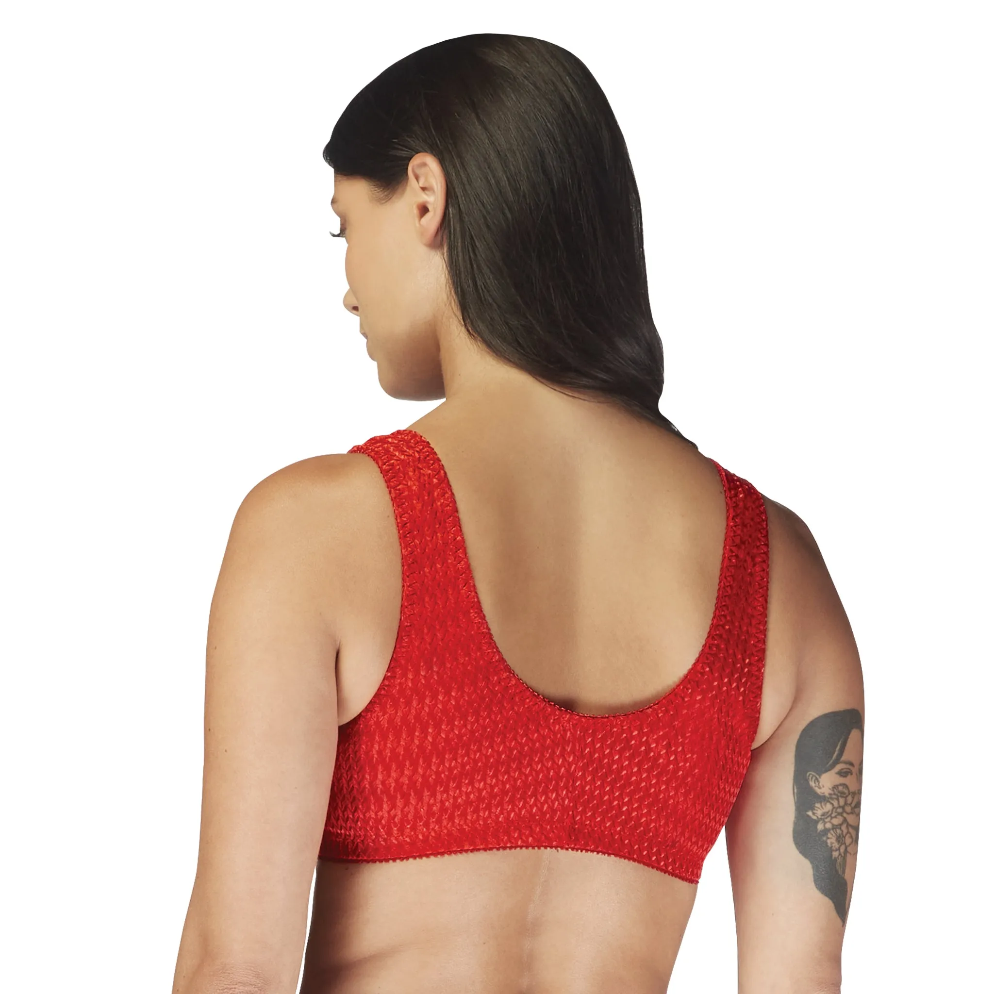 Carole Martin Full-Freedom Comfort Front Closure Bra for Women, Wireless Matching Set of 2