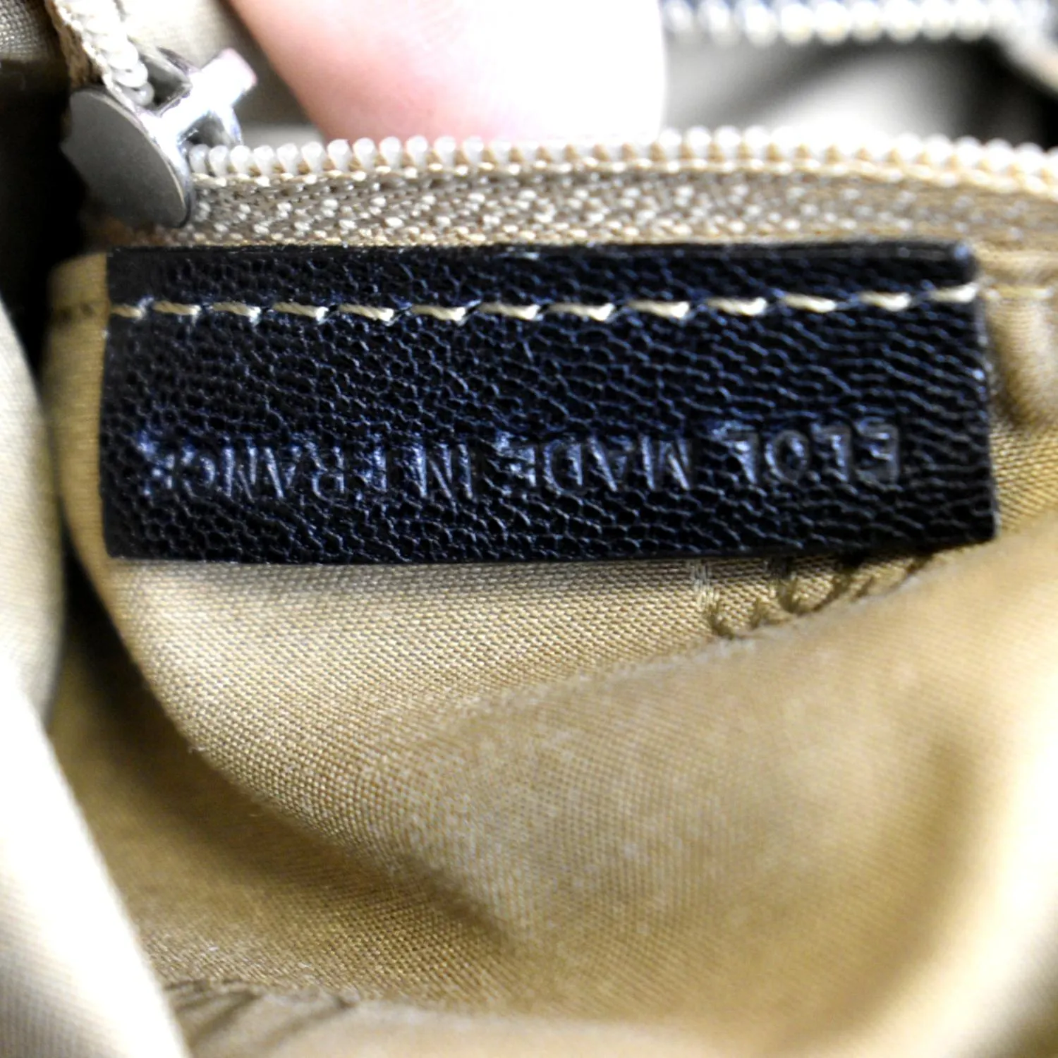 CARTIER Marcello de Cartier Leather Shoulder Bag Black