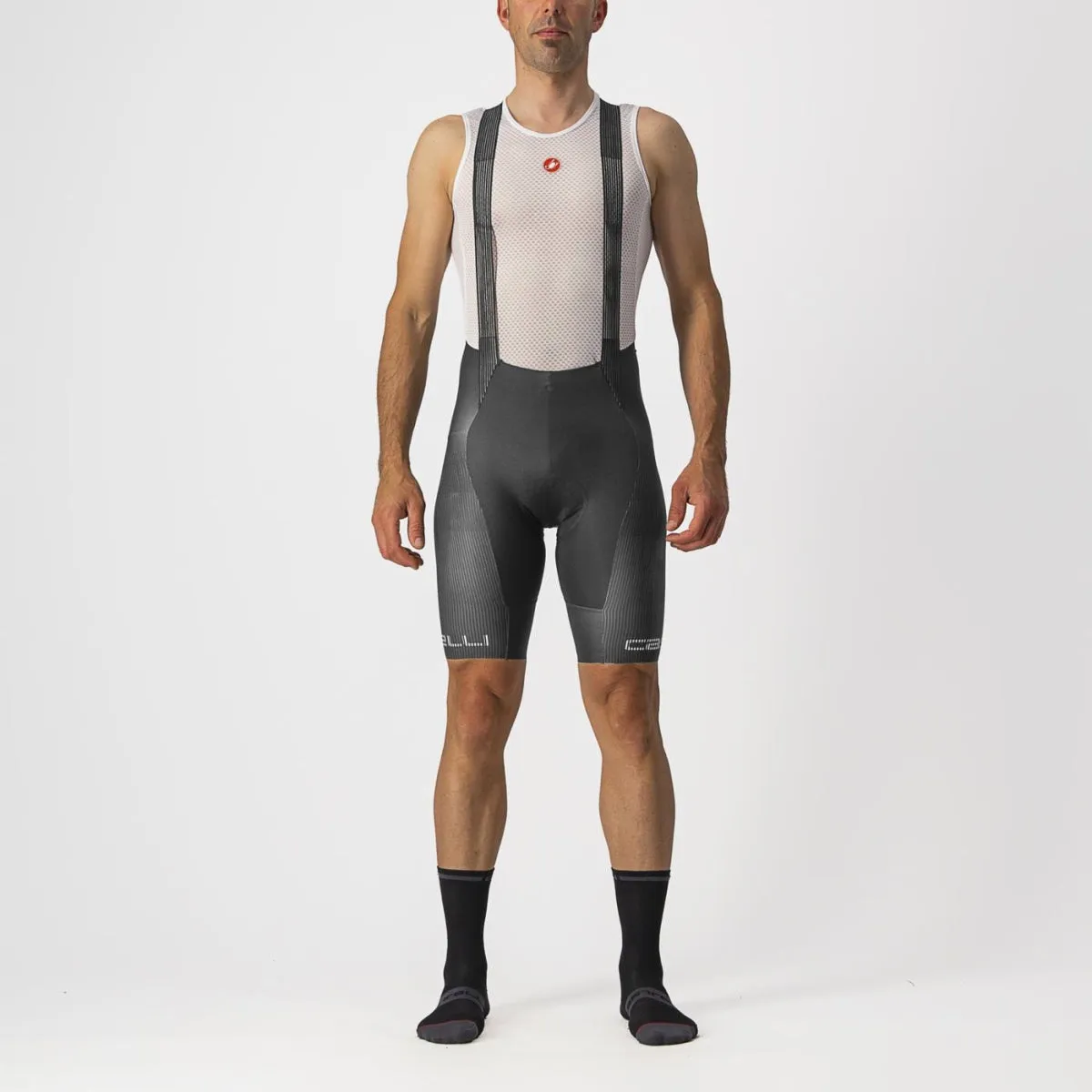 Castelli Free Aero RC Pro Bib Shorts Men - Dark Gray