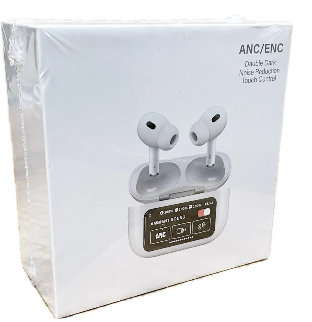 Cell Phone Accessories, Airpods w/LED Touch Screen, Wireless Earbuds