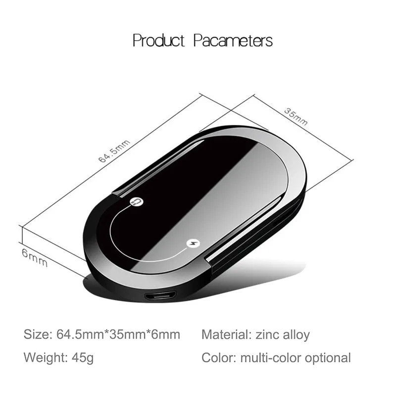 Cell Phone Lighter Ring from BARESHOPP