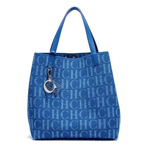 CH Simple Daily Commuter Bag Ladies Crossbod Ladies Tote Bag Large Capacity Ladies Shoulder Bag Solid Colour Letter Print Design