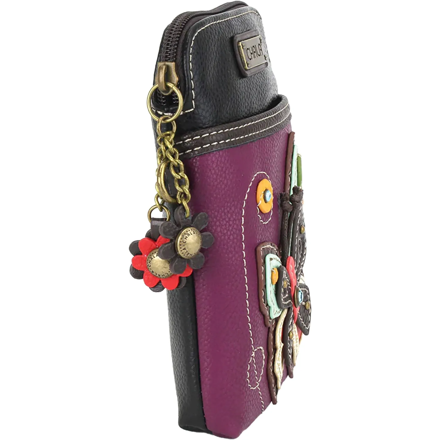 Chala Butterfly Cellphone Crossbody Purple