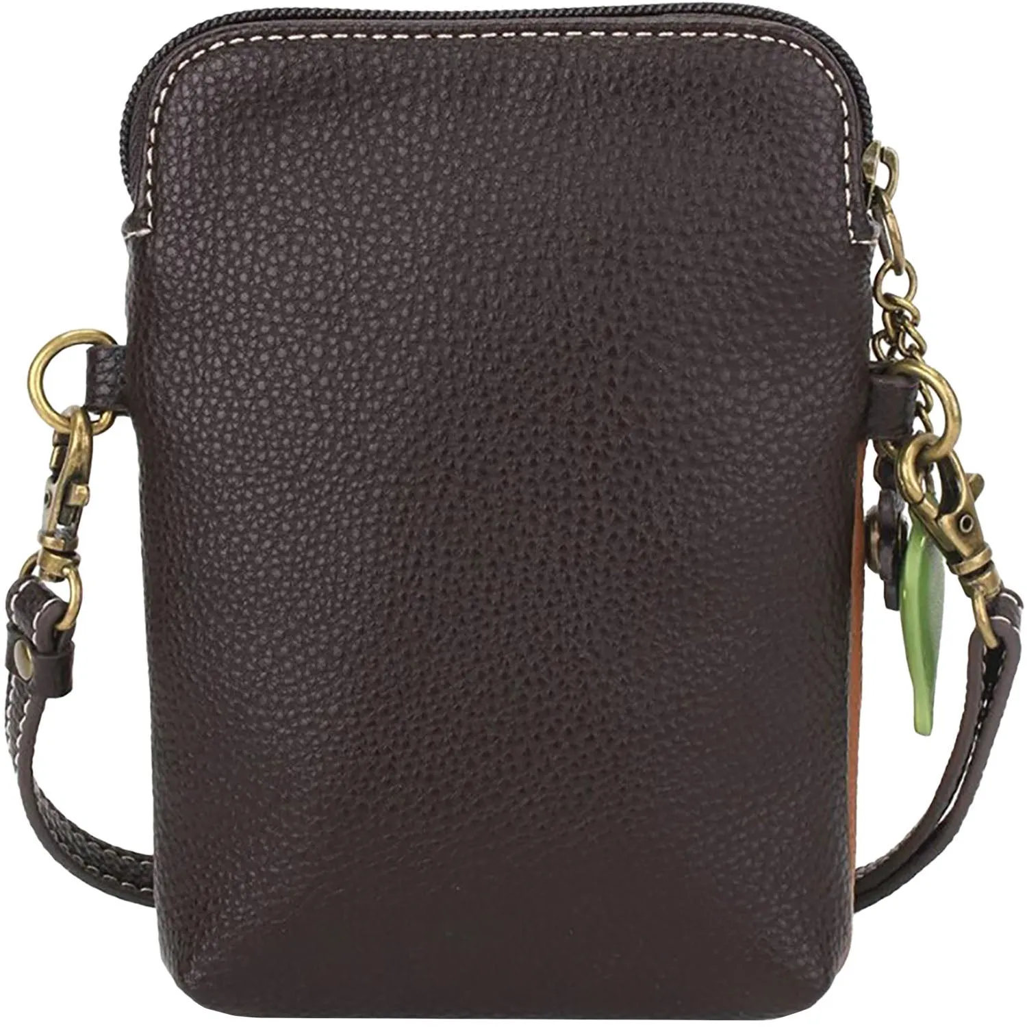 Chala Cactus Cellphone Crossbody Brown