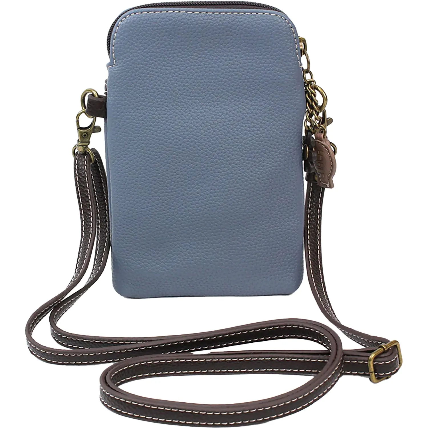 Chala Cat Cellphone Crossbody Blue