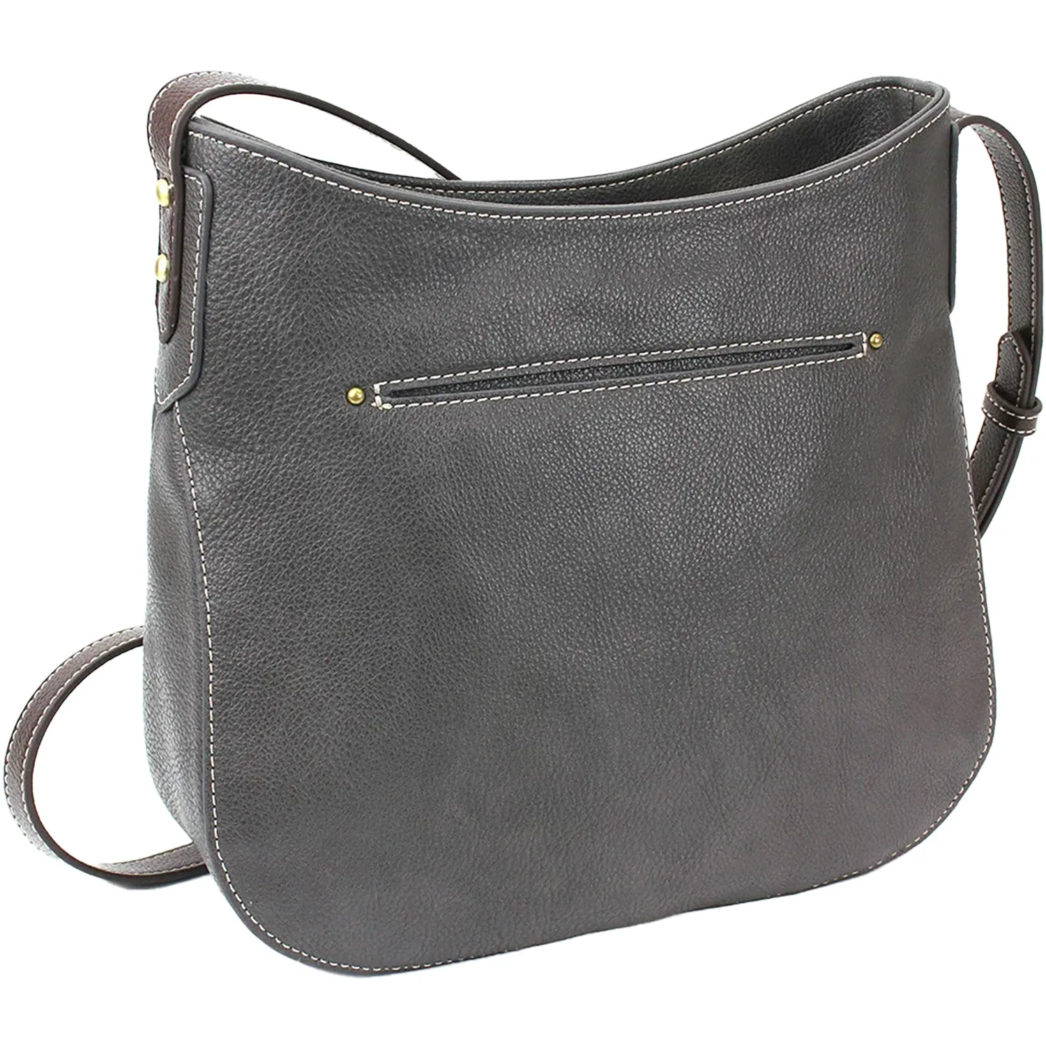 Chala Handbags Sunflower Crescent Crossbody Ink