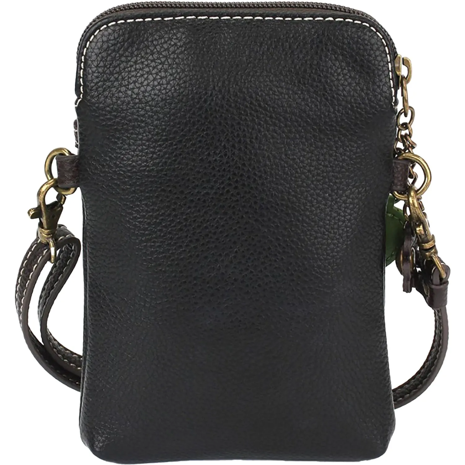 Chala Sunflower Cell Phone Crossbody Black