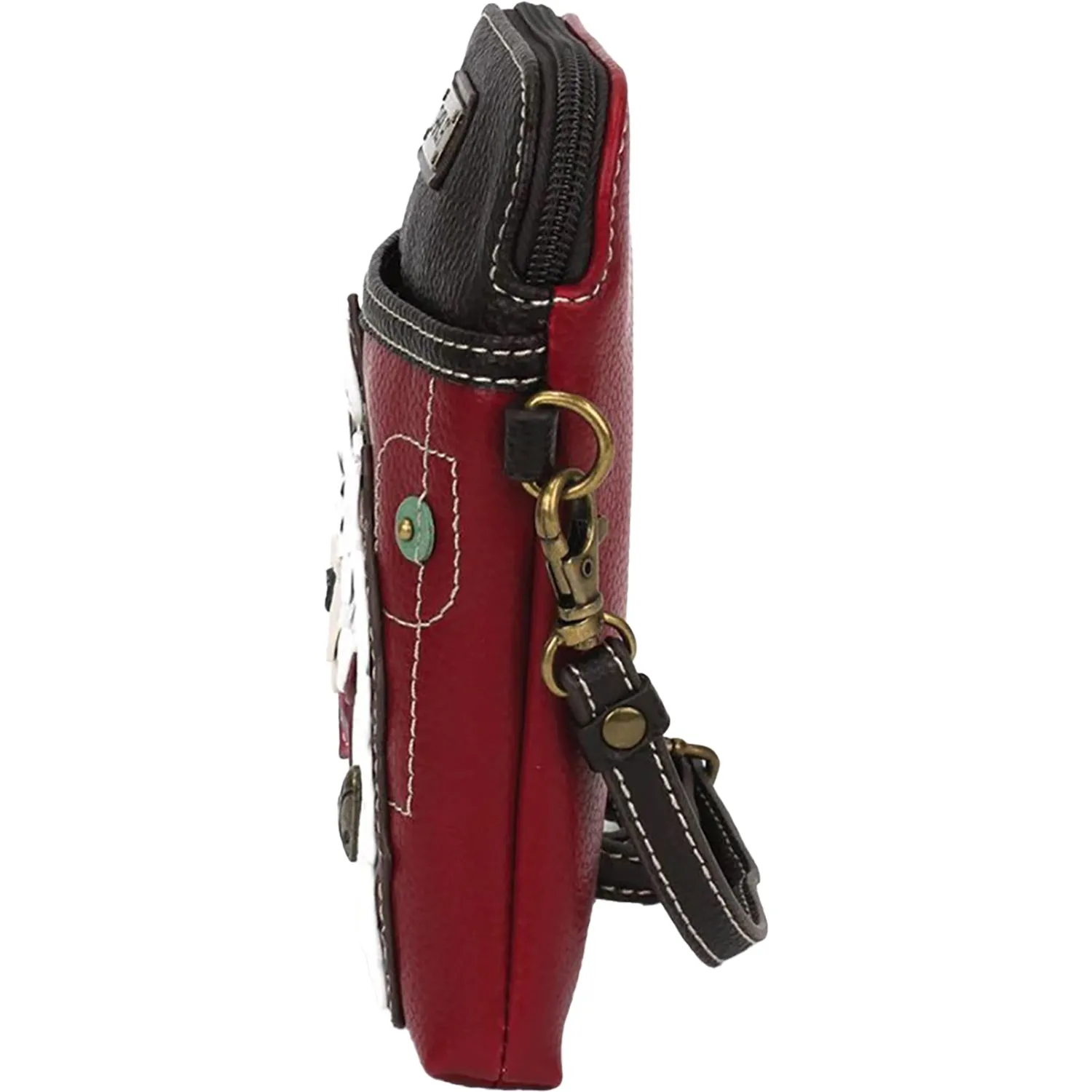 Chala Westie Cellphone Crossbody Burgundy