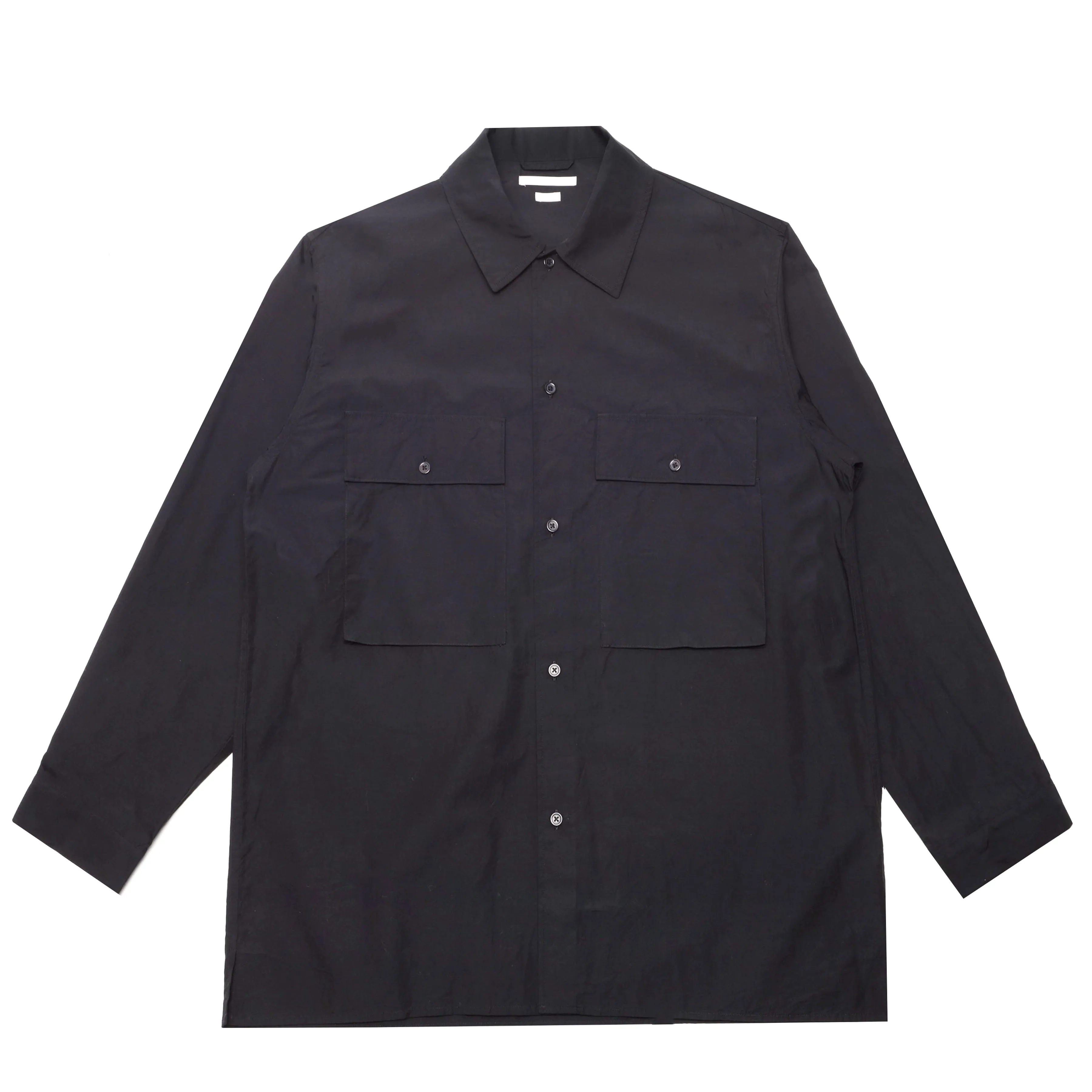 CHAMBRAY MILITARY SHIRT