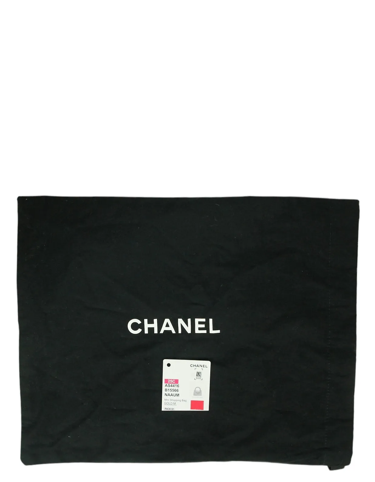 Chanel '25C Red Calfskin Quilted Nano Kelly Shopper