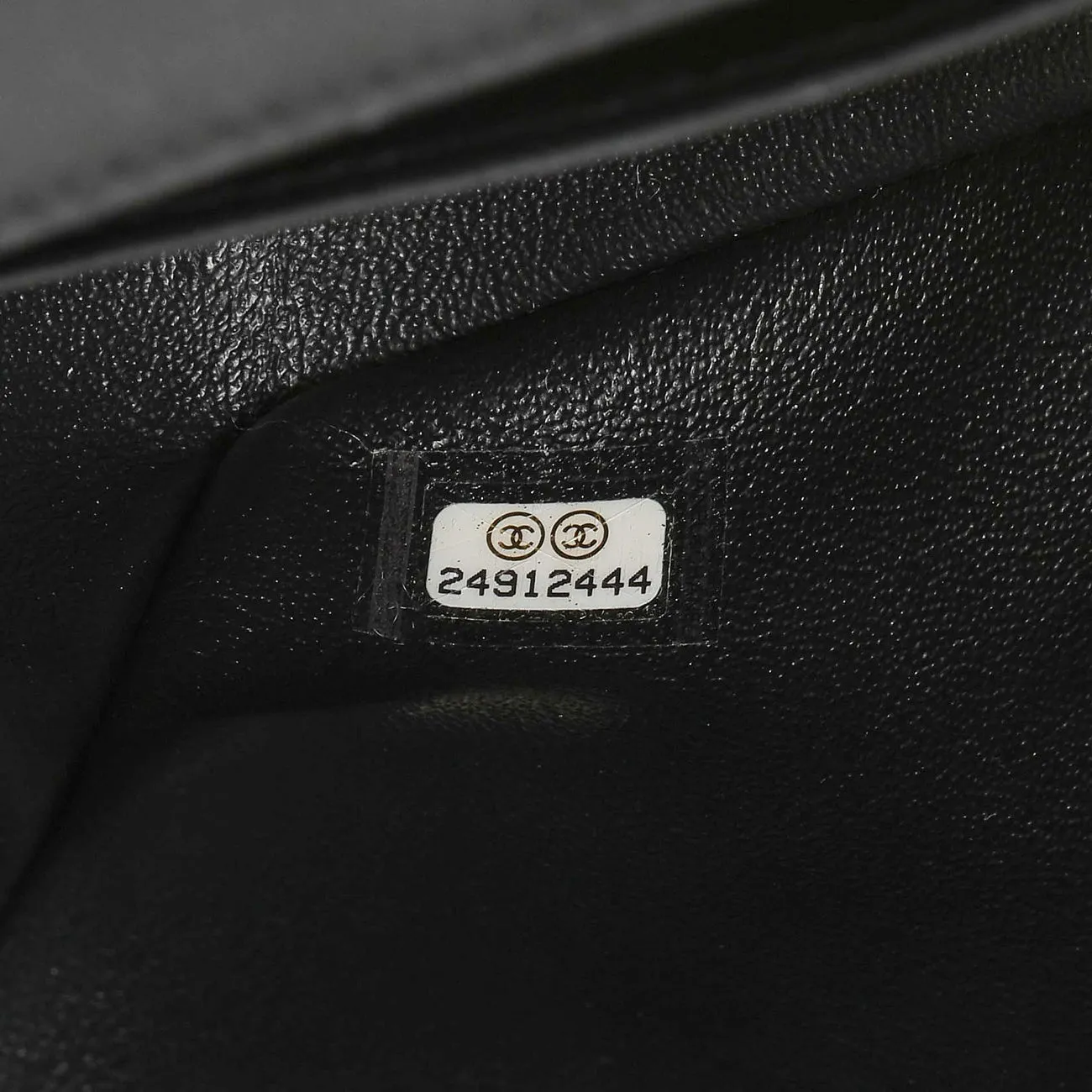 Chanel Black Quilted Lambskin Mini Rectangular Flap