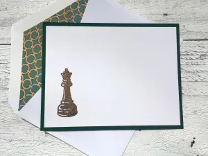 Chess Piece Note Cards