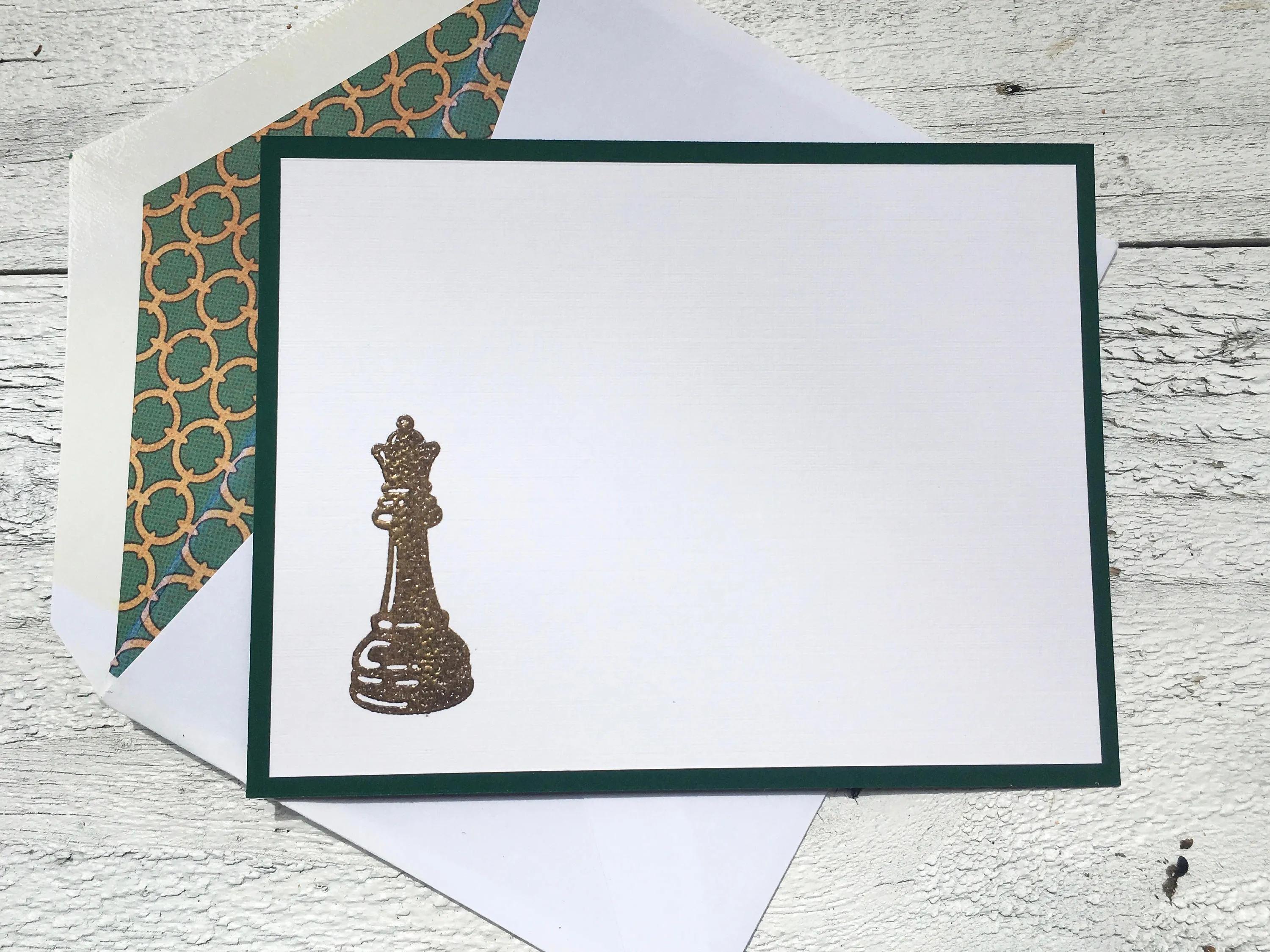 Chess Piece Note Cards