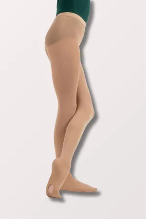 Children's Ultra Soft Transition Tights (Elastic) - Caramel