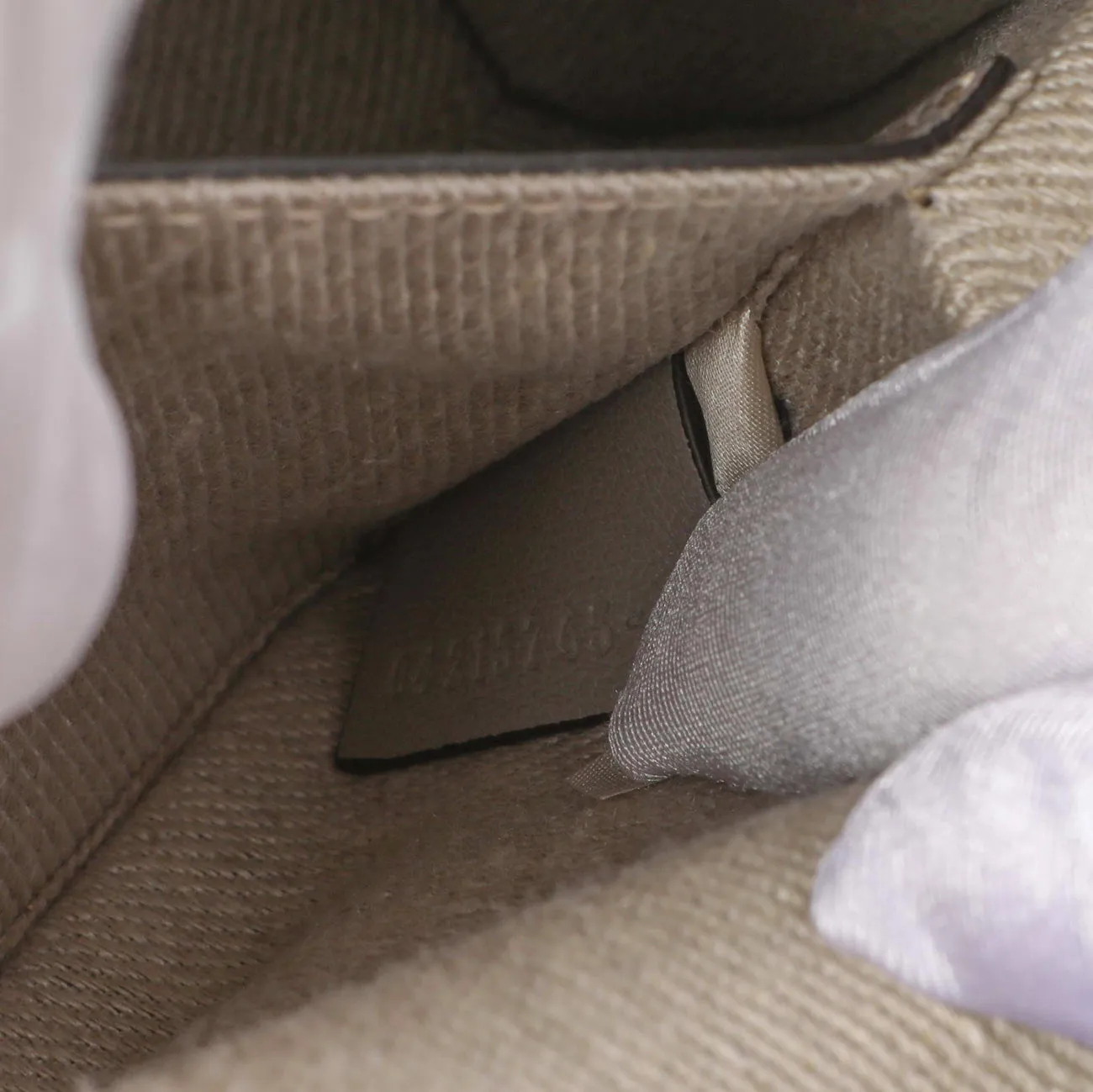Chloe Cashmere Grey Buffalo Mini Edith