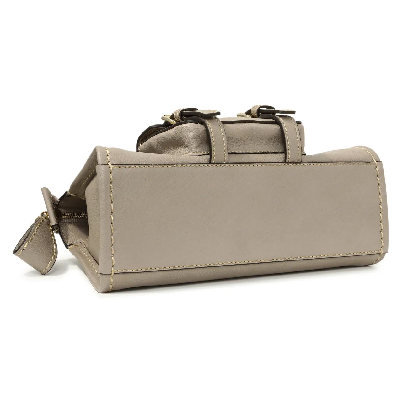 Chloe Cashmere Grey Buffalo Mini Edith