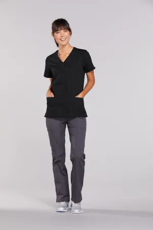 CLEARANCE Snap Front V-Neck Top