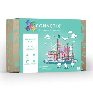Connetix Magnetic Tiles Pastel Ball Run Pack 106 Pieces