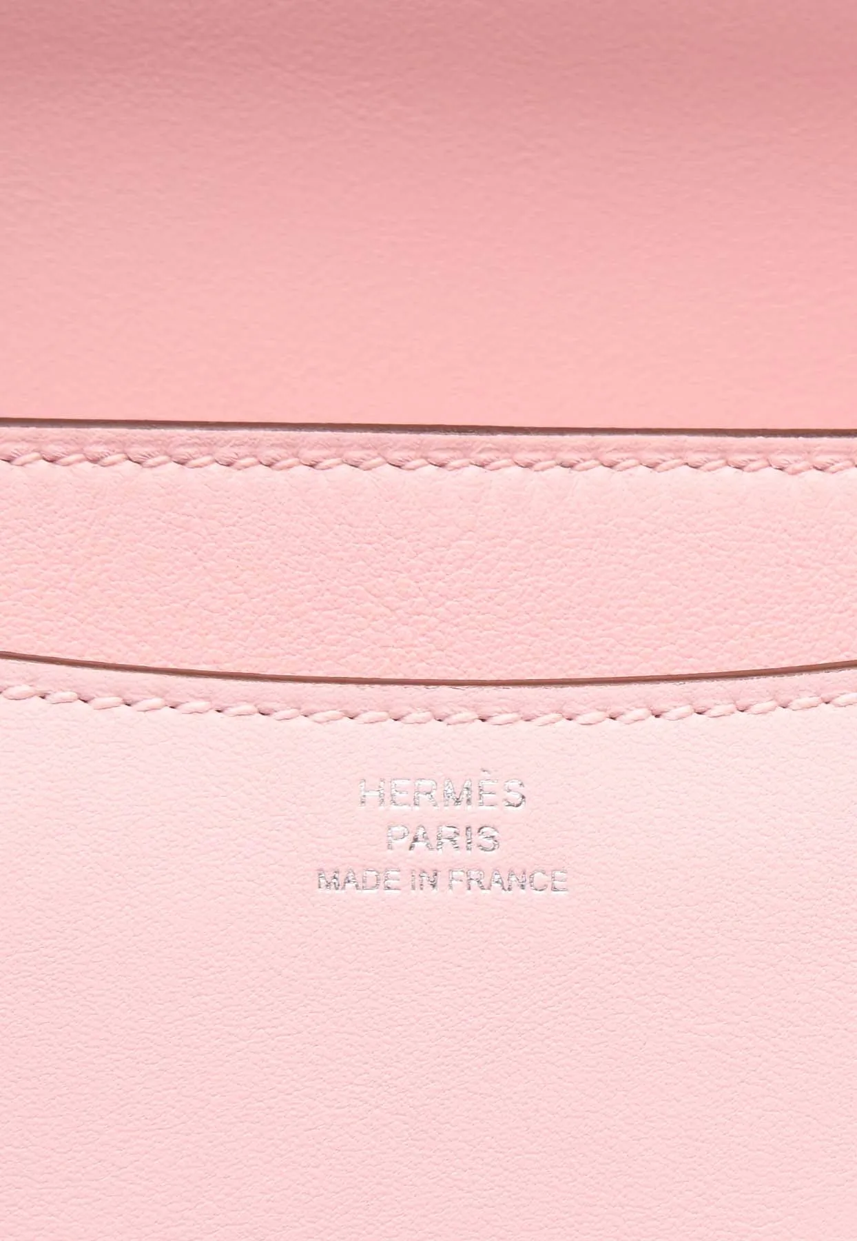 Constance 18 in Rose Sakura Swift Leather with Palladium Hardware