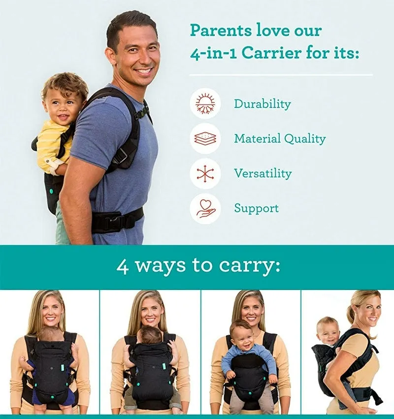 Convertible Front/Back Baby Carrier Pack