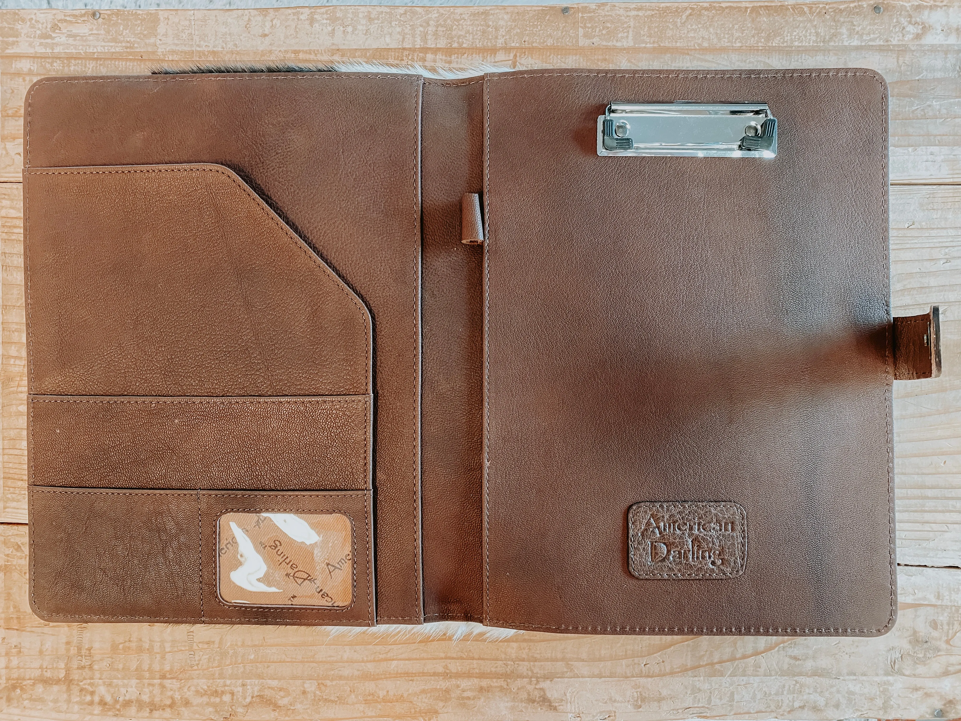 Cowhide Organizer