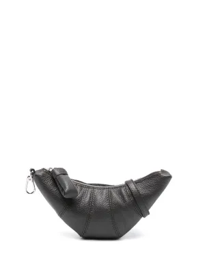 Croissant leather coin purse