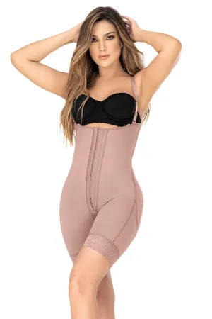 Cross Back Support Mid Leg Shapewear