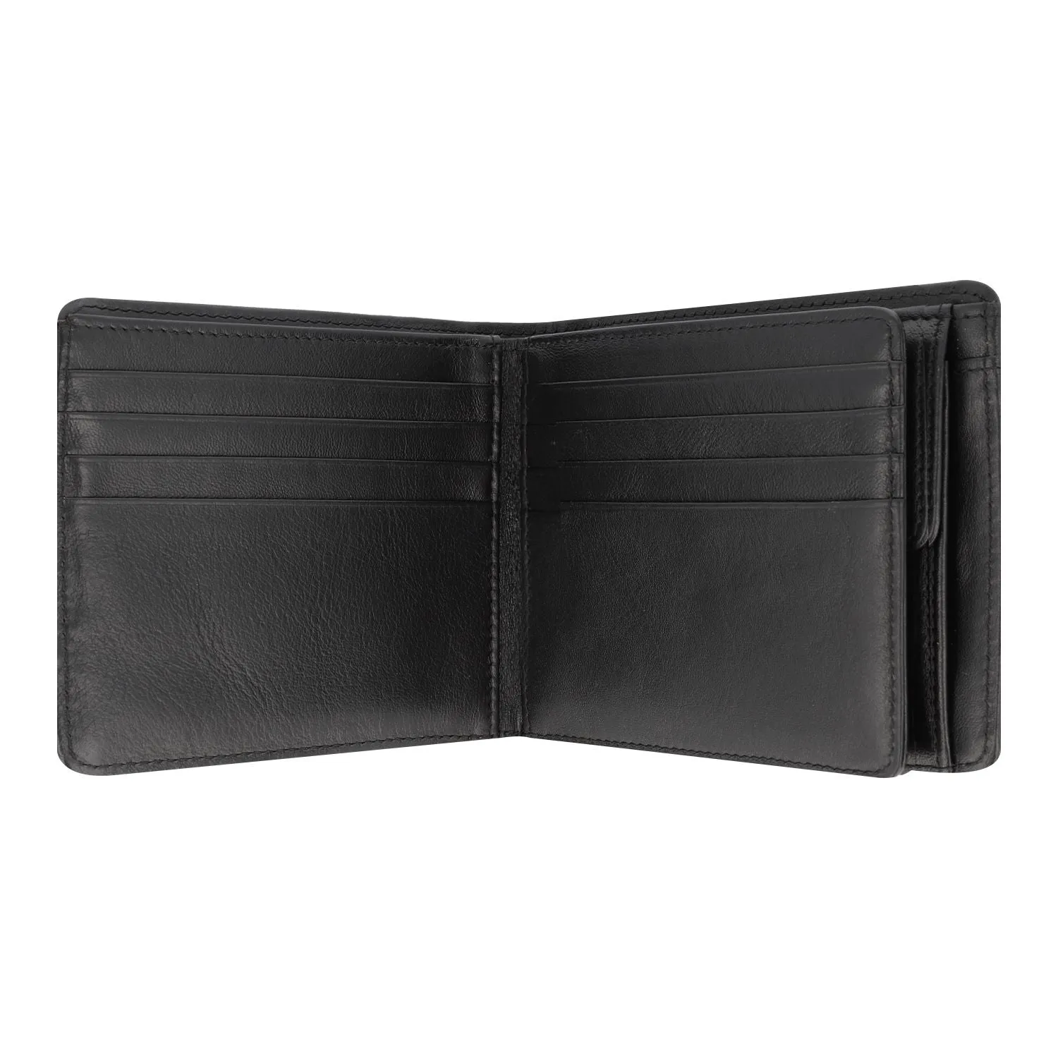 Crossing Antique Bi-fold Leather Wallet With Flap And Coin Pouch - Timber