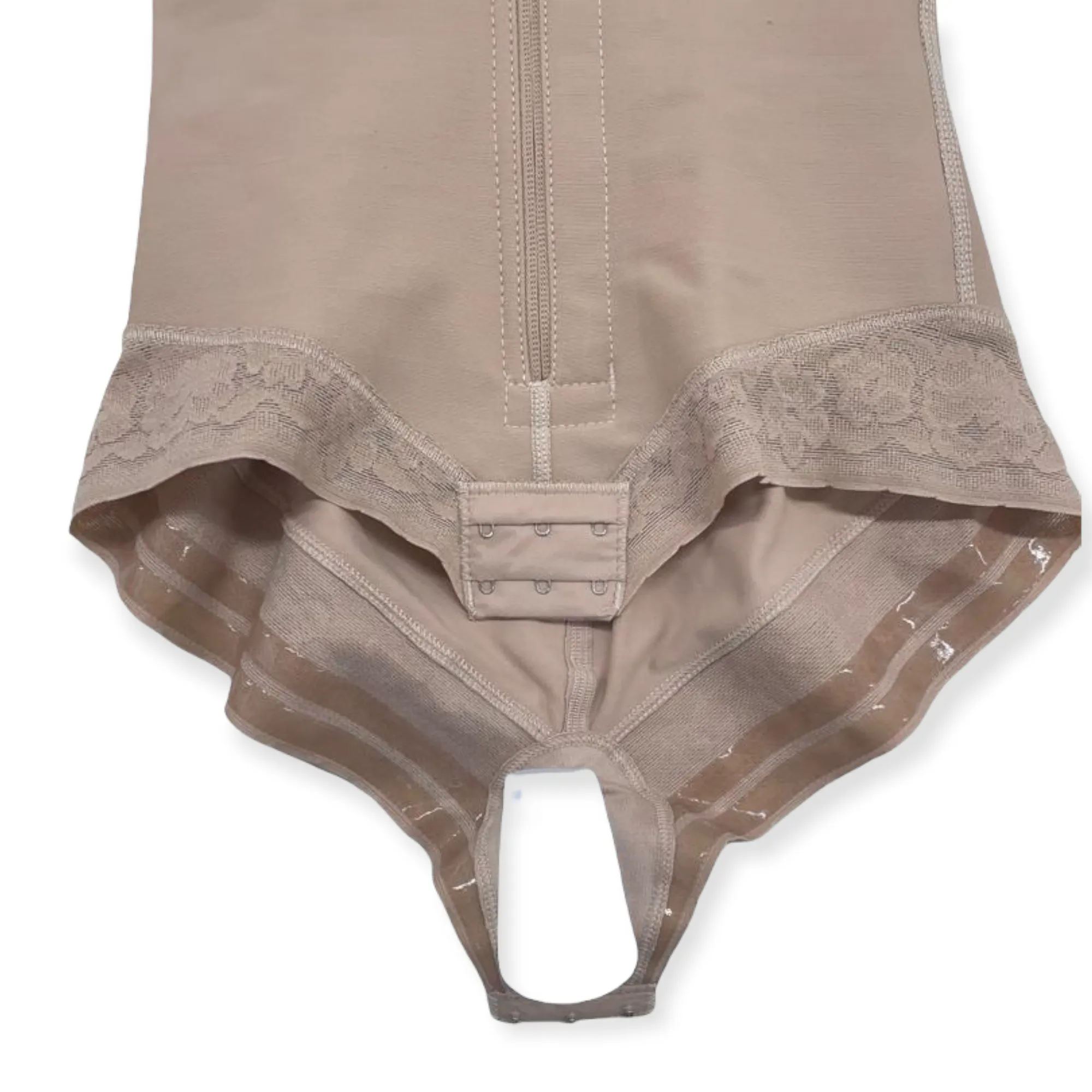 CS610 FULL BACK ADJUSTABLE STRAP FAJA W/ LACE LINING