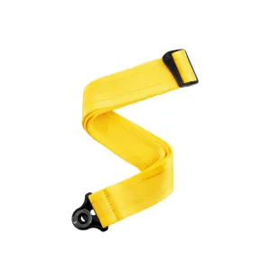 D'Addario 50mm Auto Lock - Mellow Yellow