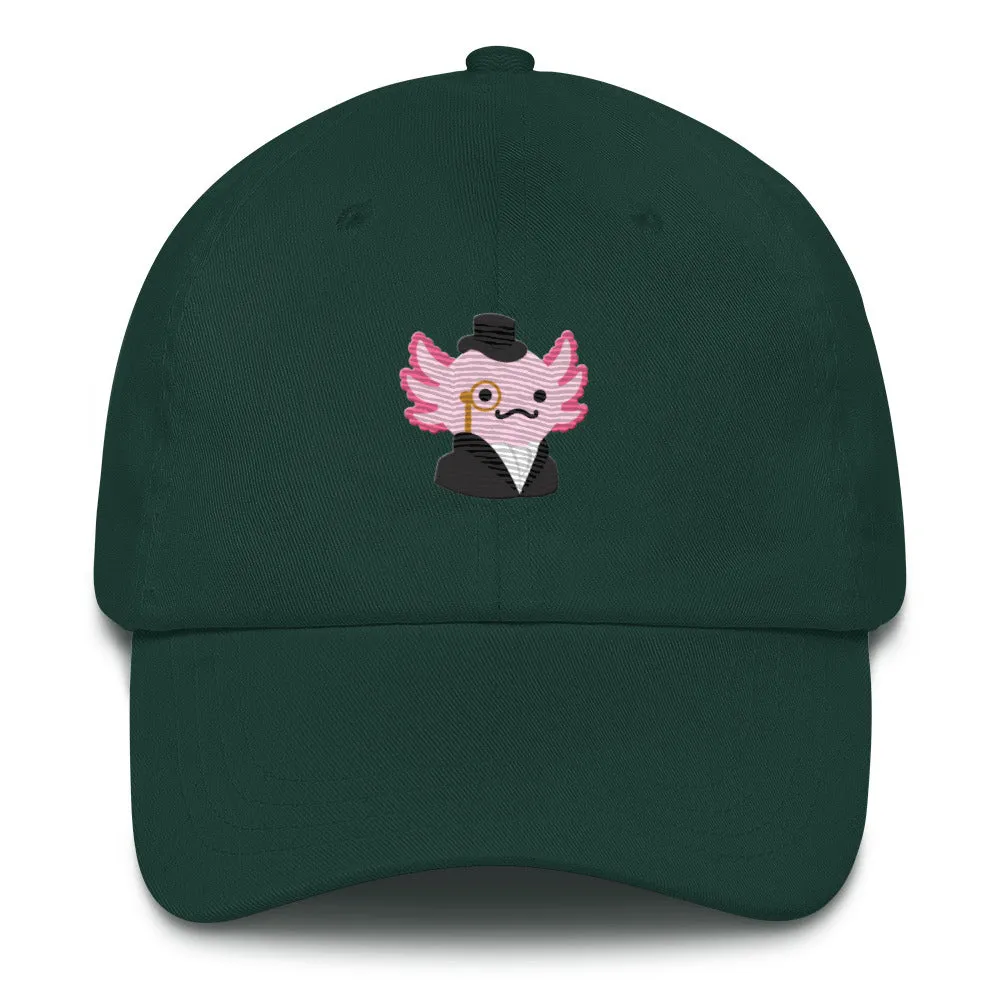 Distinguished Axolotl Gentleman Dad hat