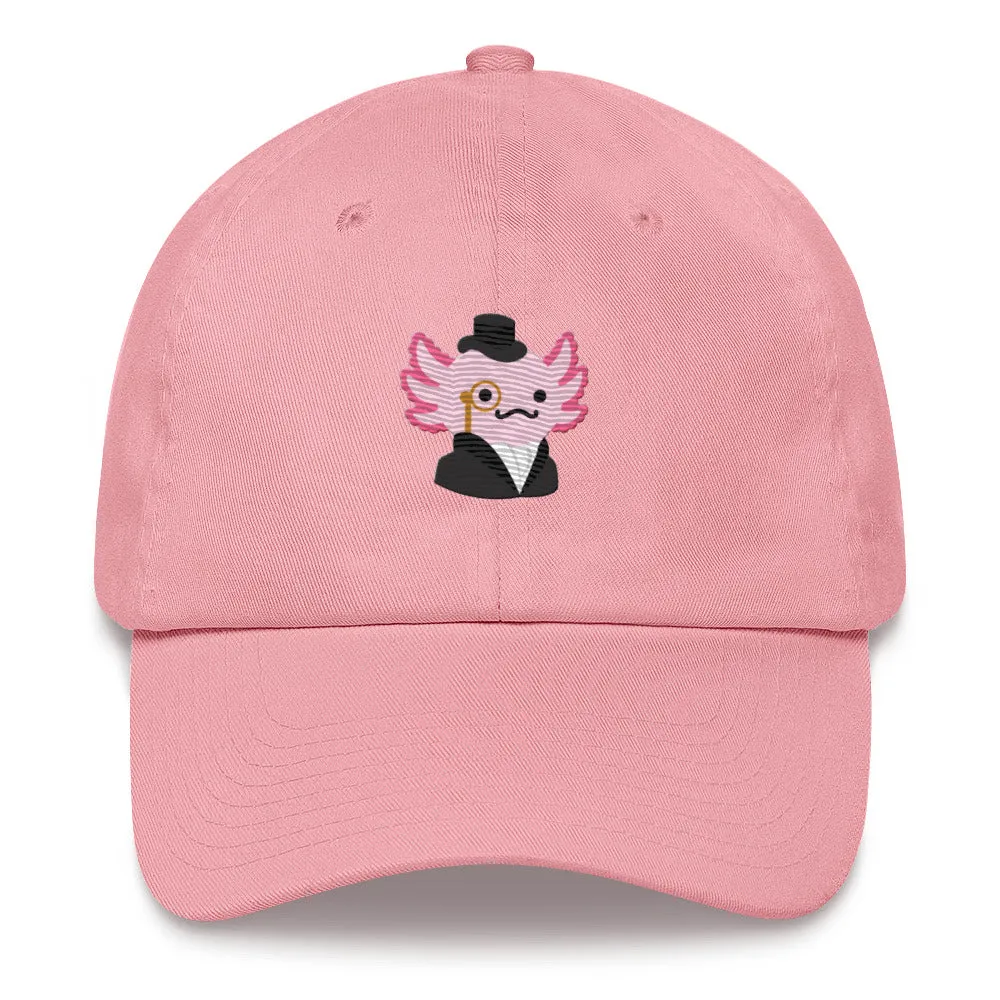 Distinguished Axolotl Gentleman Dad hat